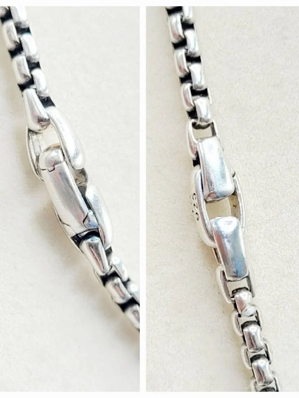 David Yurman Cross Station Necklace w/ Pavé Black Diamonds - 3.6mm - 22